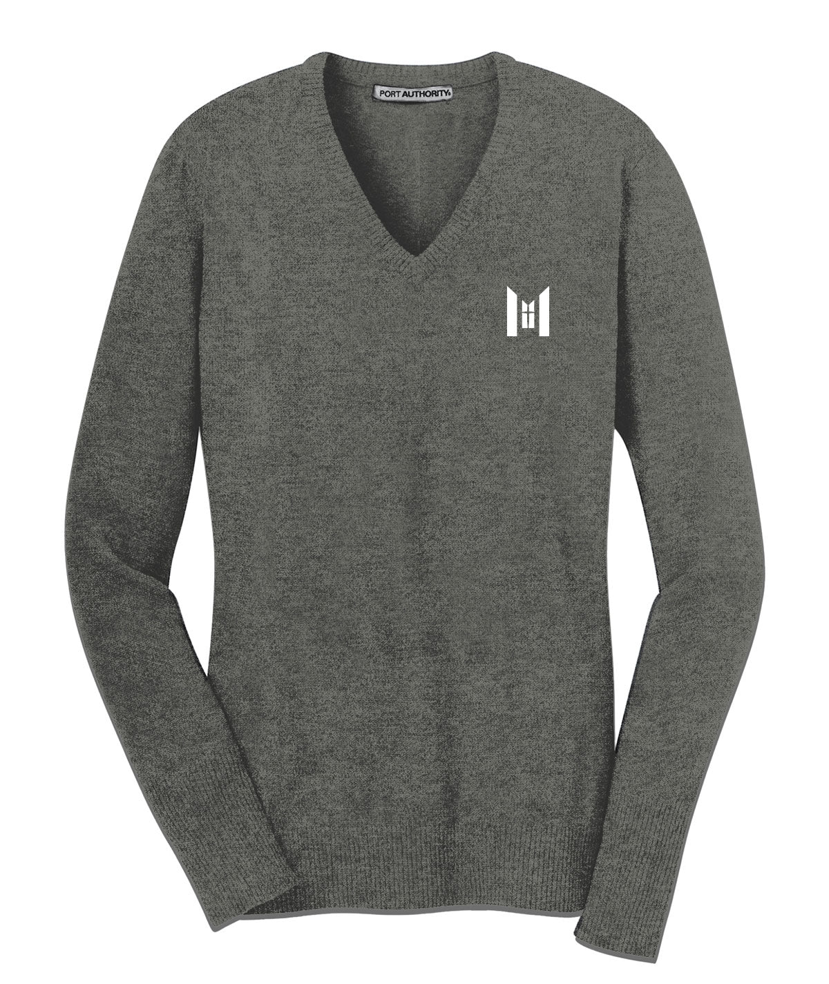 Mercy College Womens V-Neck Sweater