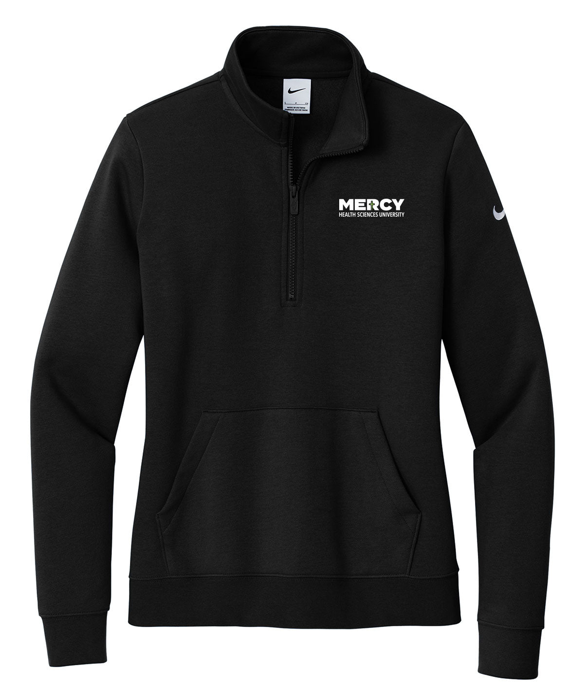 Mercy Health Science University Womens Nike 1/2 Zip Fleece