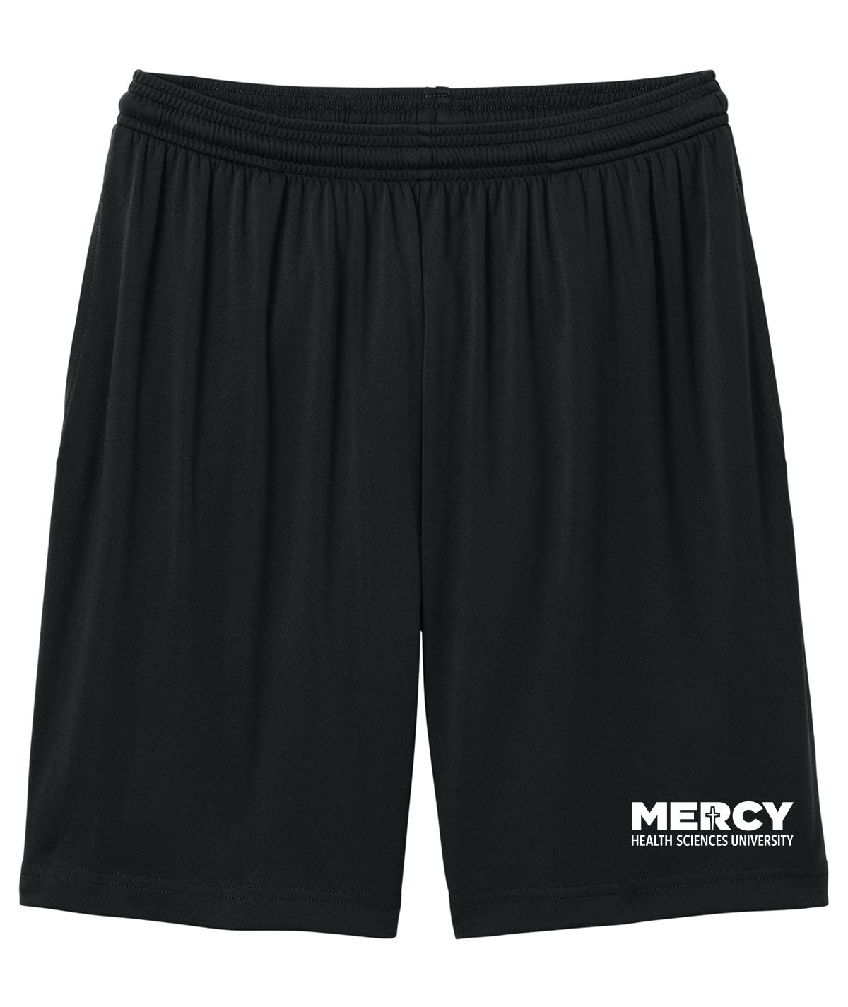 Mercy Health Sciences University Mens Pocketed Performance Shorts