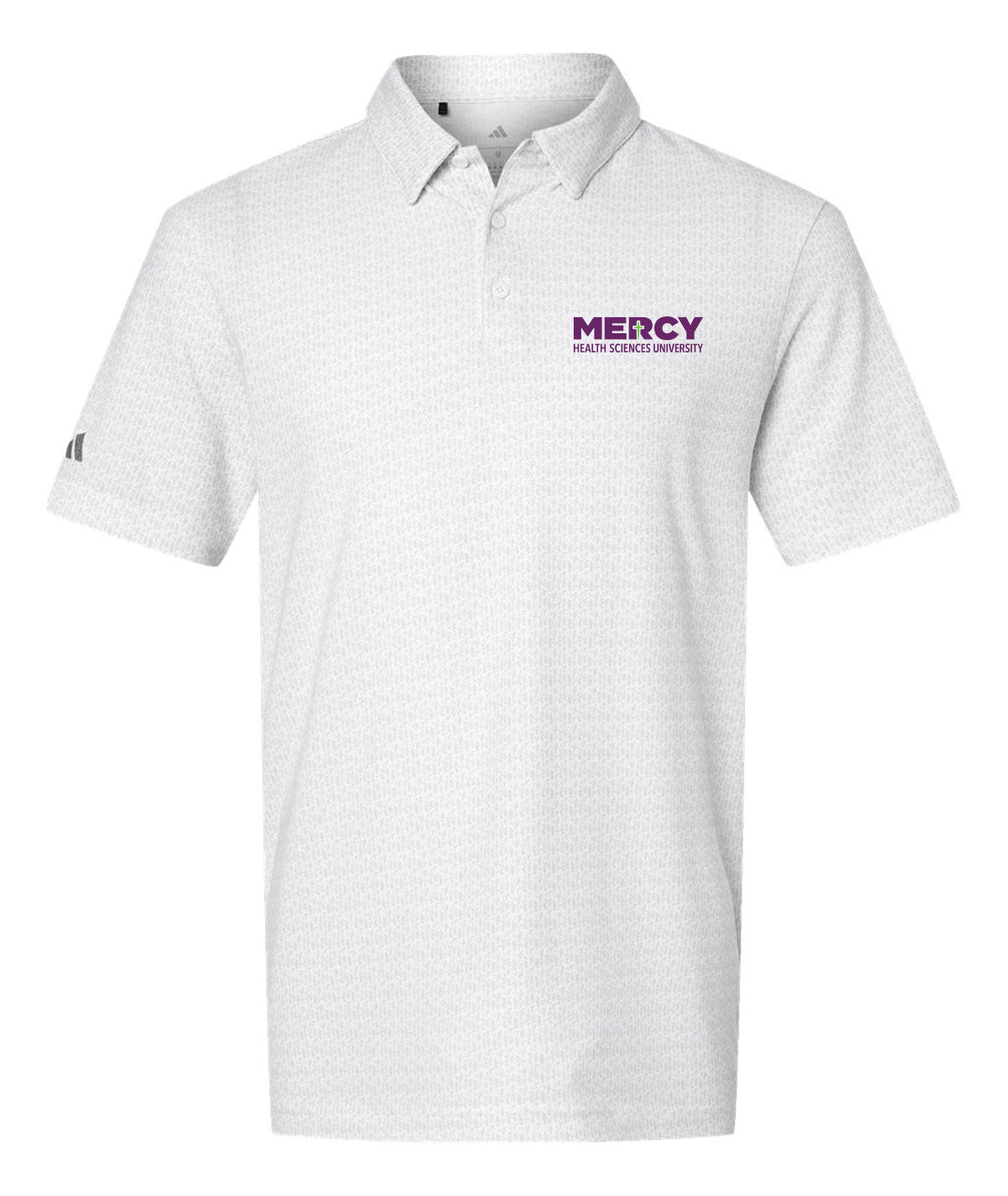 Mercy Health Science University Adidas Blended Printed Polo