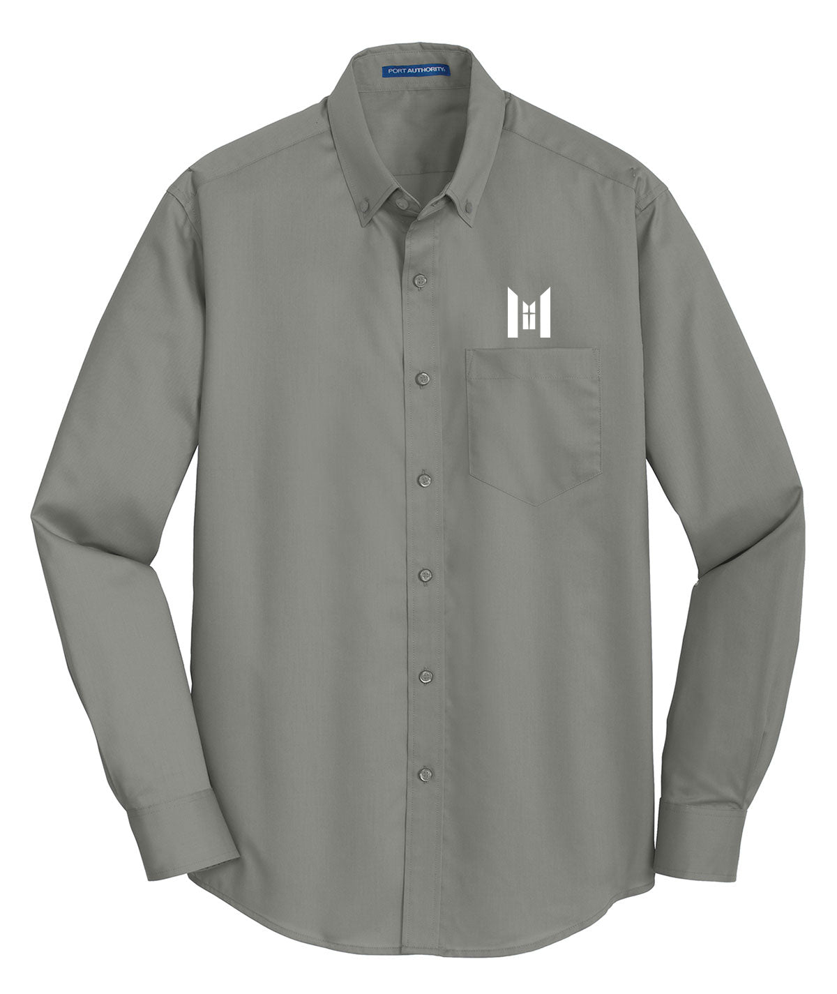 Mercy College Mens Long Sleeve Twill Shirt
