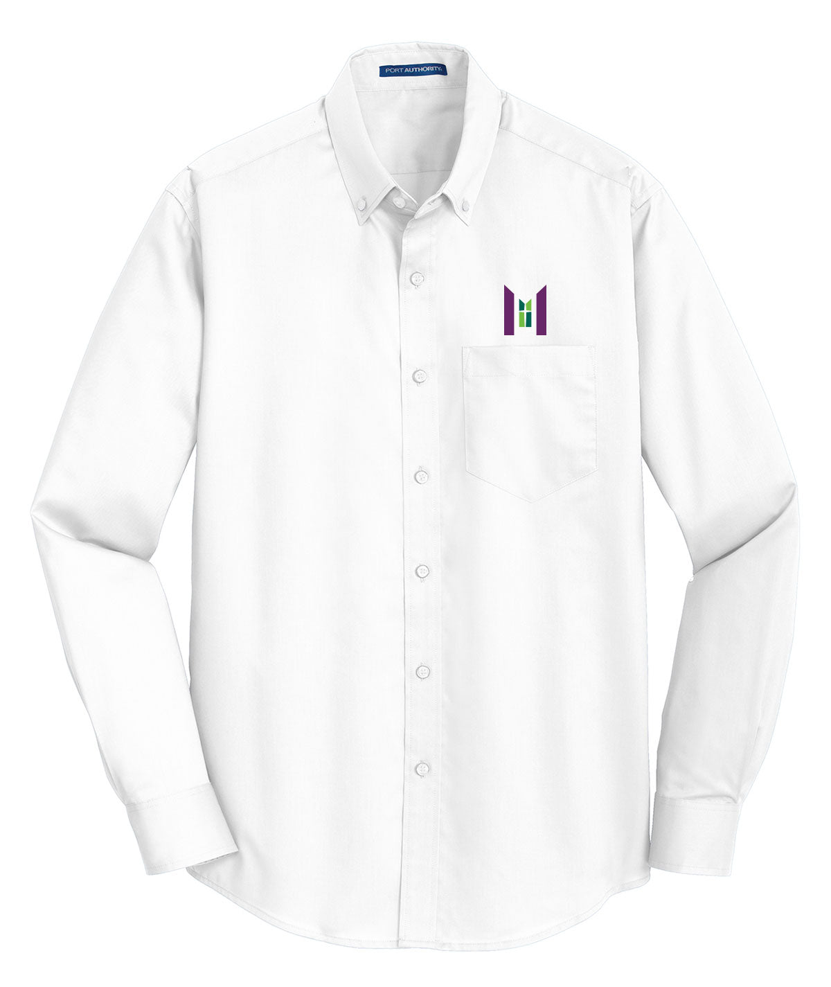 Mercy College Mens Long Sleeve Twill Shirt