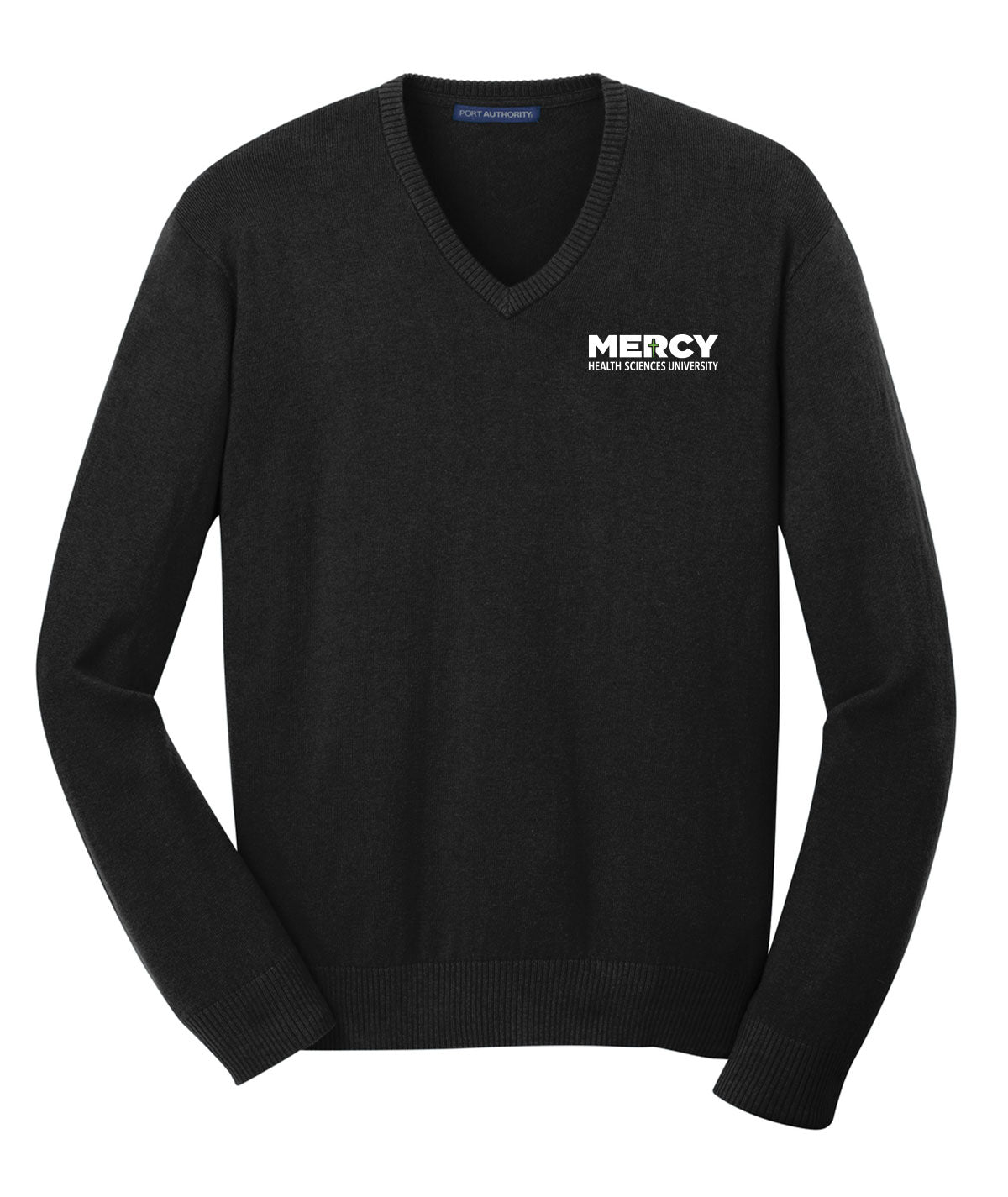 Mercy Health Sciences University Mens V-Neck Sweater