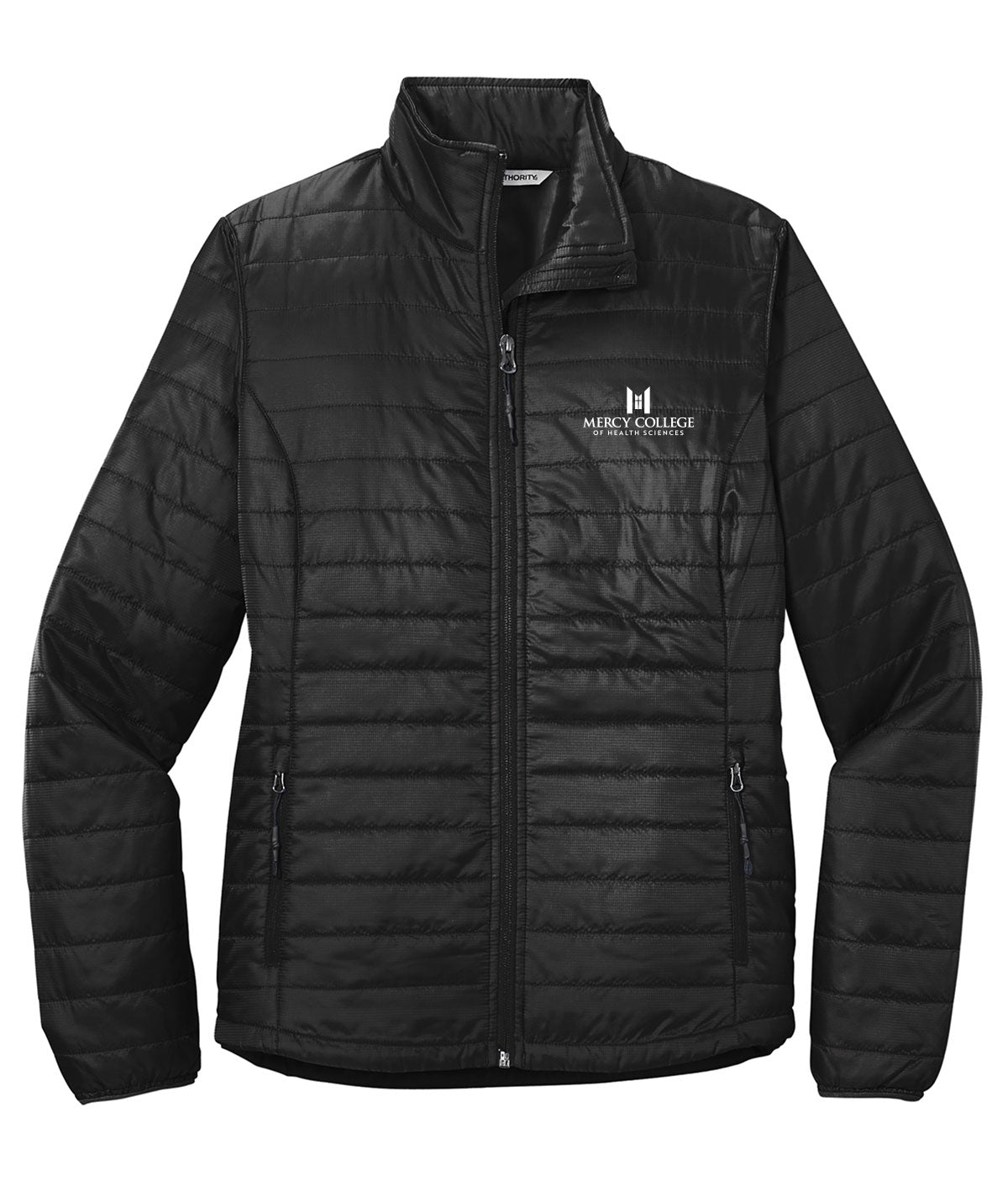 Mercy College Womens Light Puffer Jacket