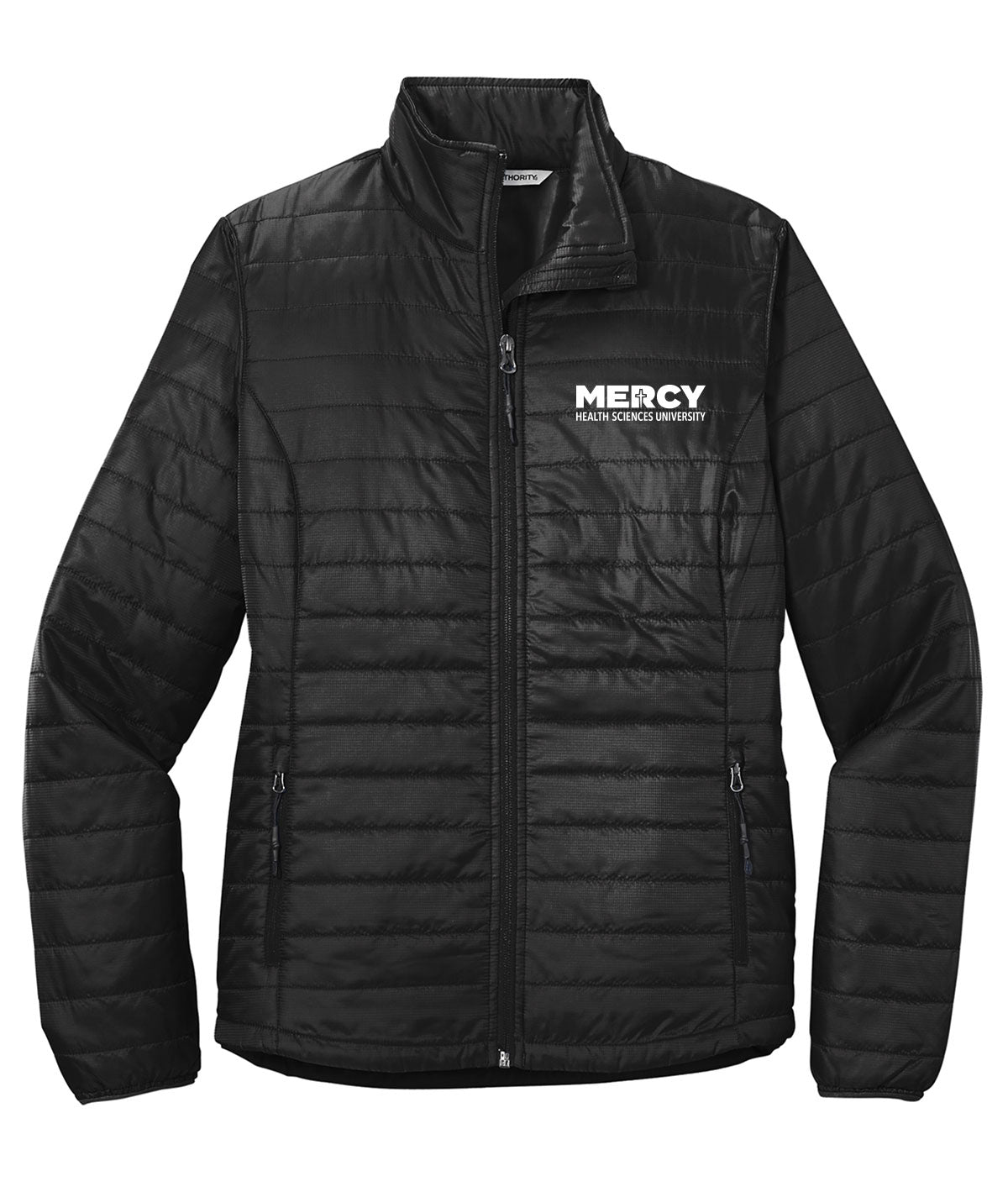 Mercy Health Sciences University Womens Light Puffer Jacket