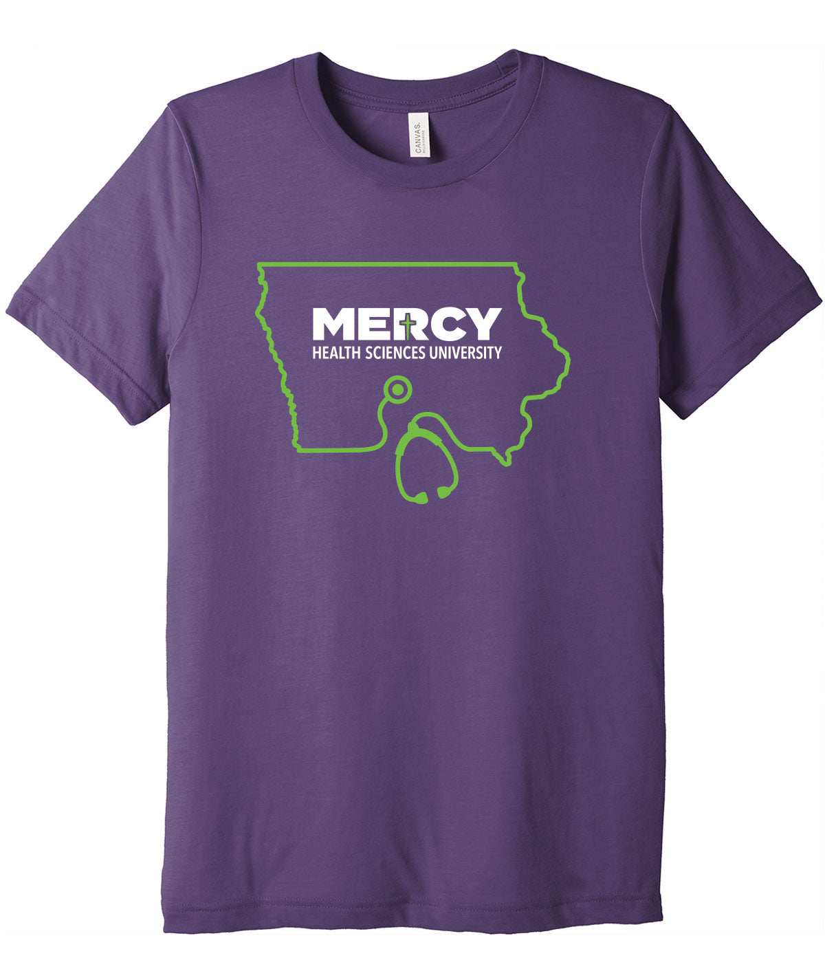 Mercy Health Sciences University Stethescope Premium Softstyle Tee