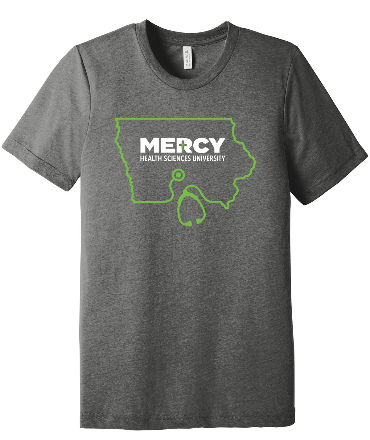 Mercy Health Sciences University Stethescope Premium Softstyle Tee