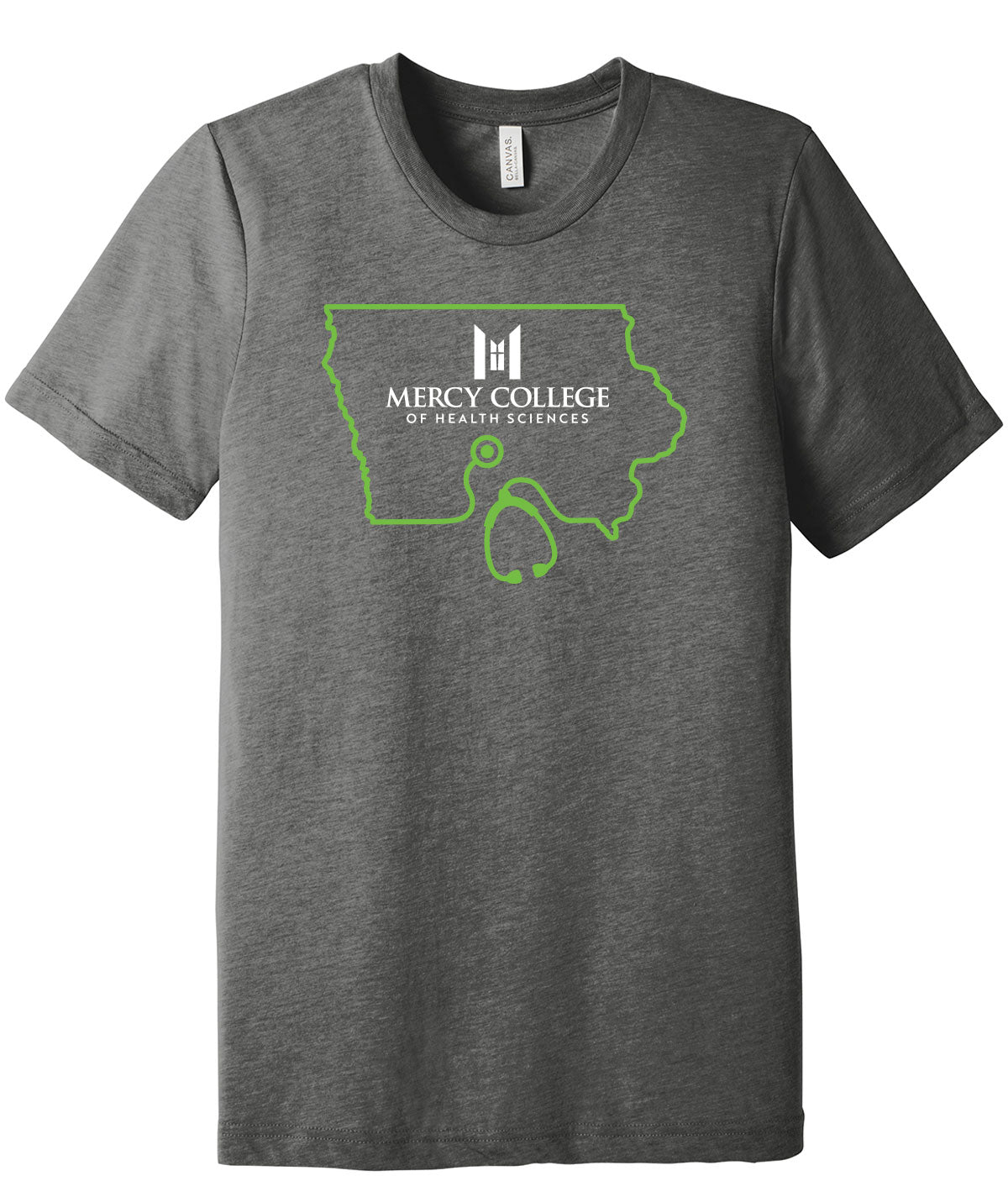 Mercy College Stethescope Premium Softstyle Tee