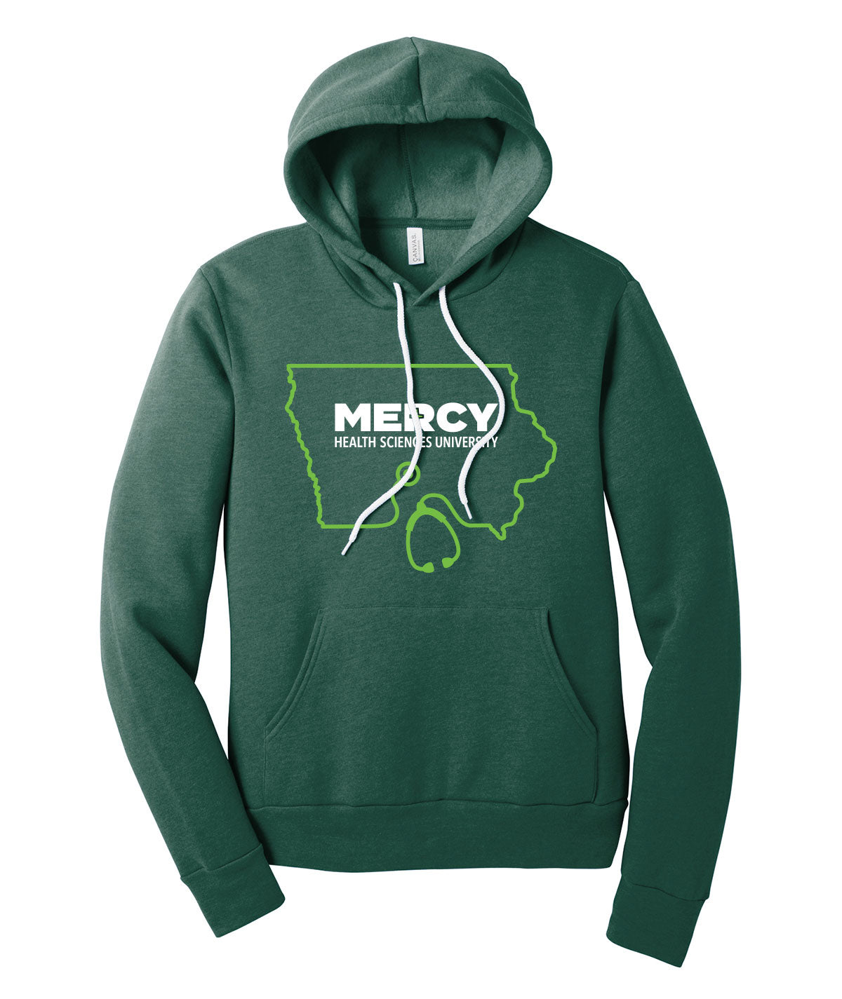 Mercy Health Sciences University Stethescope Softstyle Hoodie