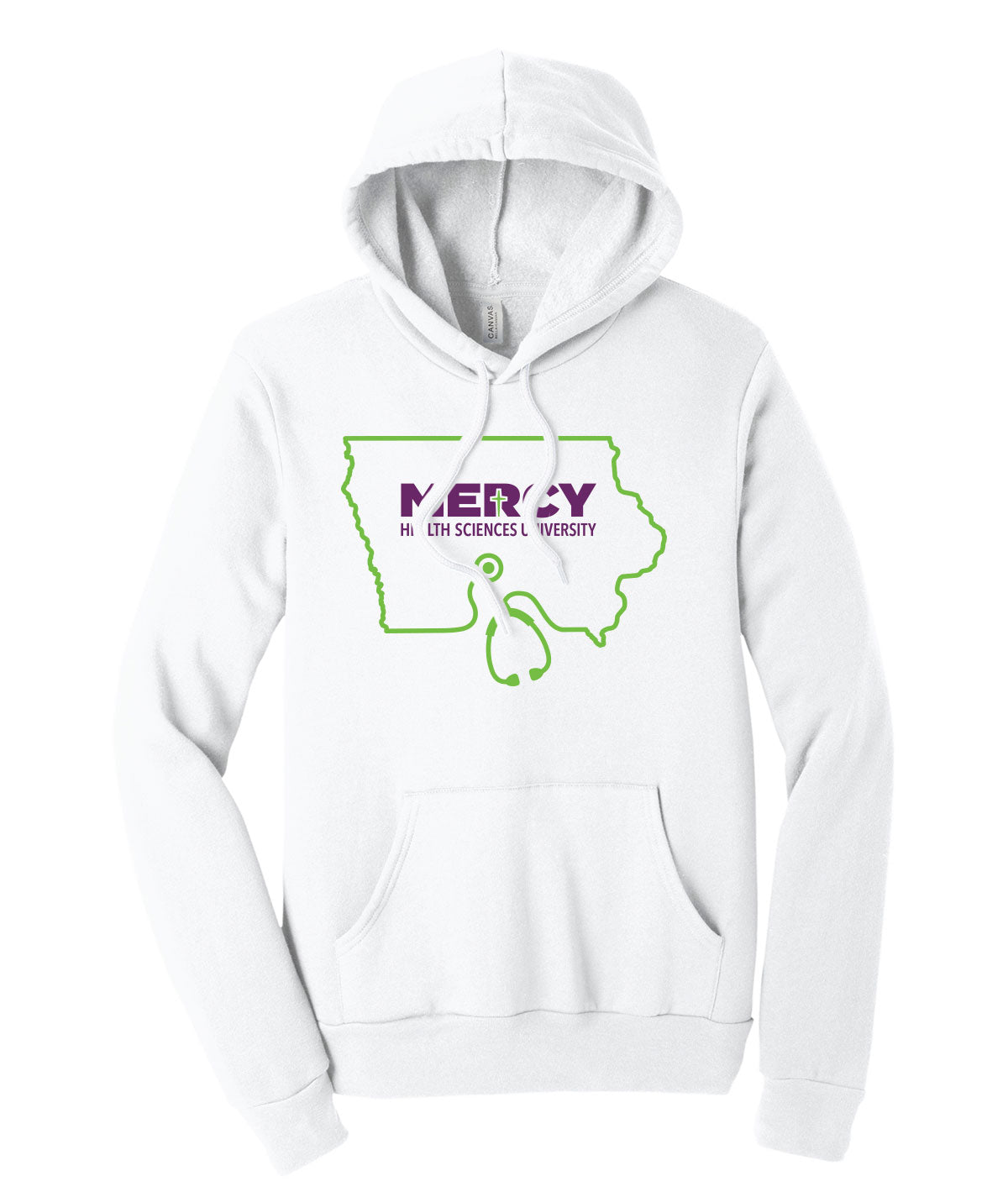 Mercy Health Sciences University Stethescope Softstyle Hoodie