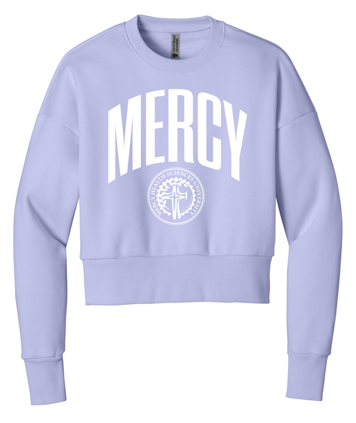 Mercy Health Sciences University Womens Customizable Cozy Crewneck