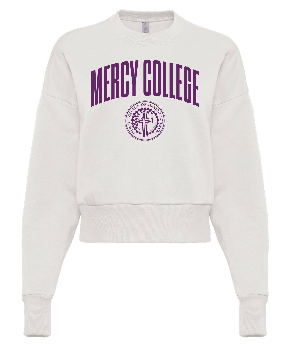 Mercy College Womens Customizable Cozy Crewneck