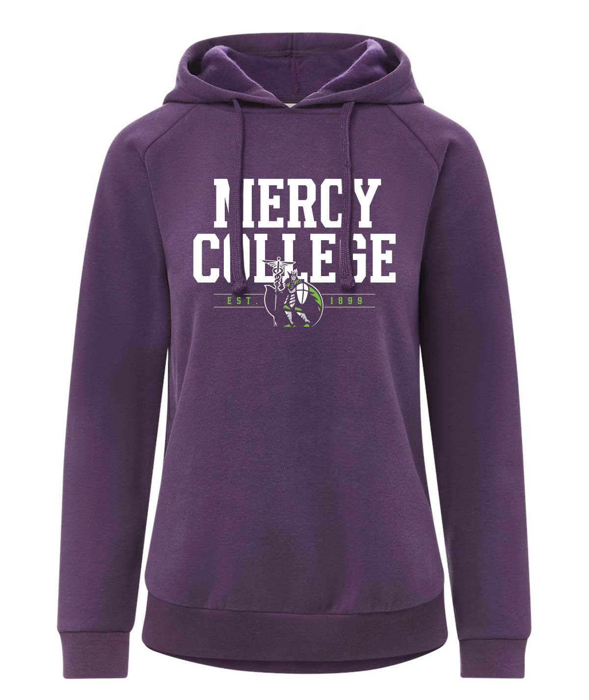 Mercy College Womens Customizable Hooded Sweatshirt