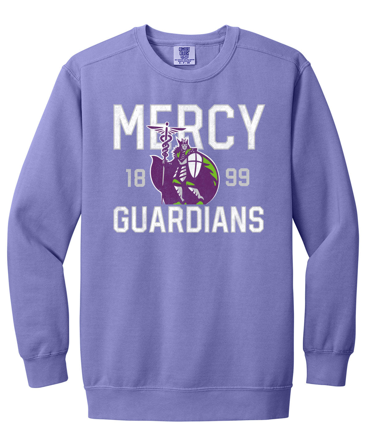Mercy Health Sciences University Customizable Comfort Colors Crewneck Sweatshirt