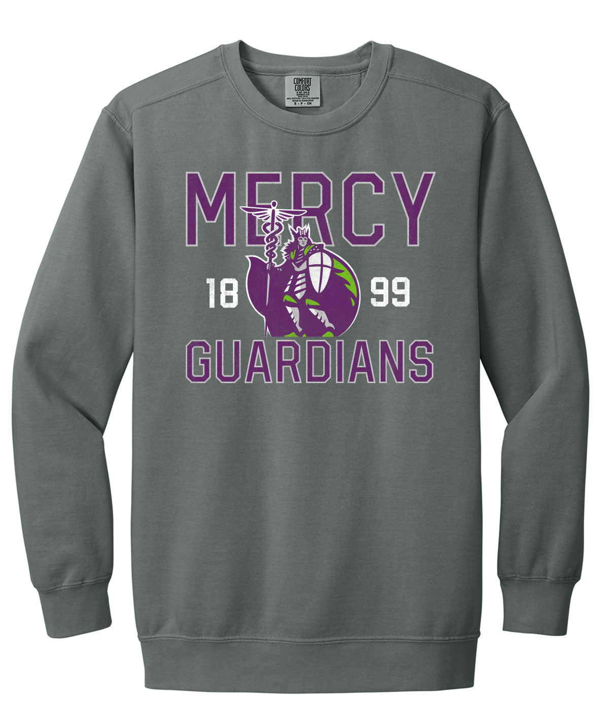 Mercy Health Sciences University Customizable Comfort Colors Crewneck Sweatshirt