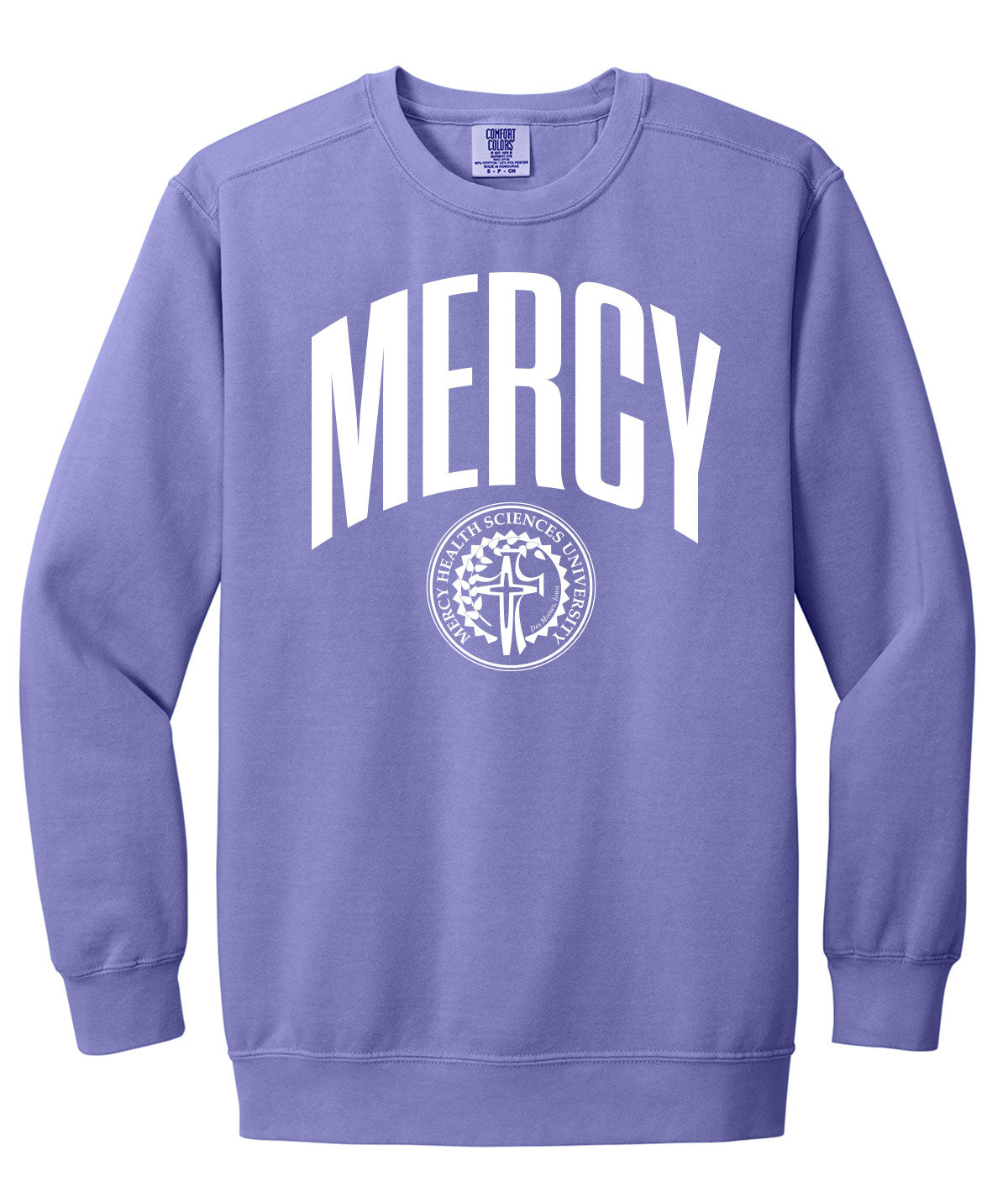 Mercy Health Sciences University Customizable Comfort Colors Crewneck Sweatshirt