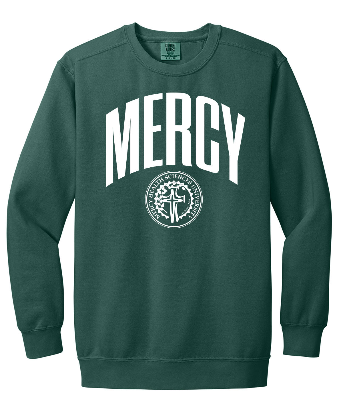 Mercy Health Sciences University Customizable Comfort Colors Crewneck Sweatshirt