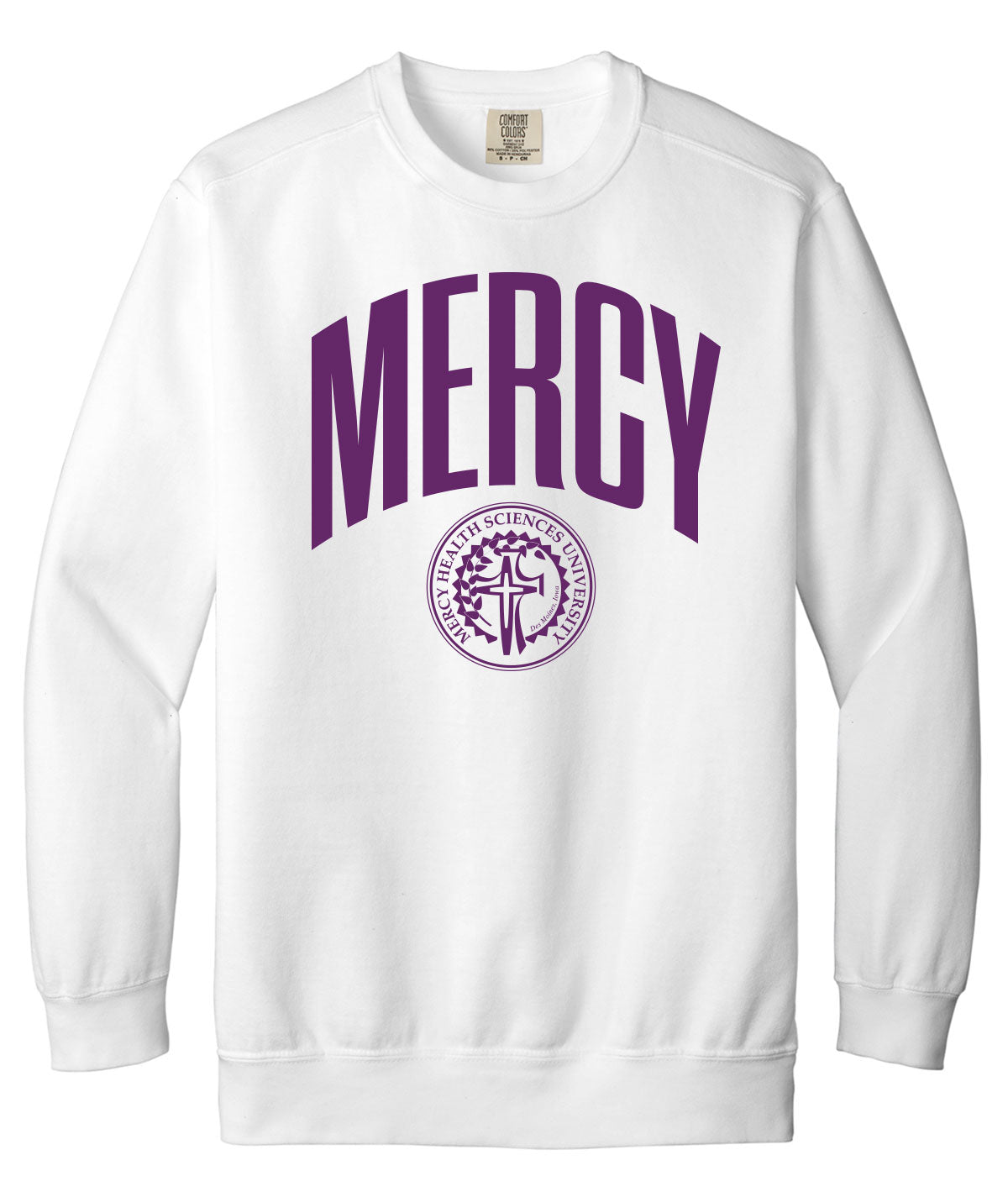 Mercy Health Sciences University Customizable Comfort Colors Crewneck Sweatshirt