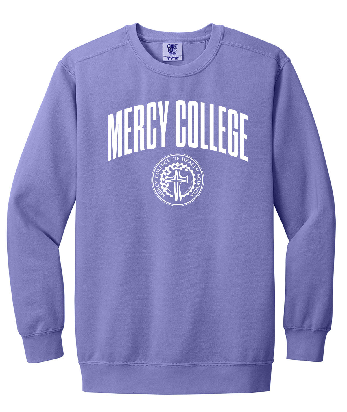 Mercy College Customizable Comfort Colors Crewneck Sweatshirt