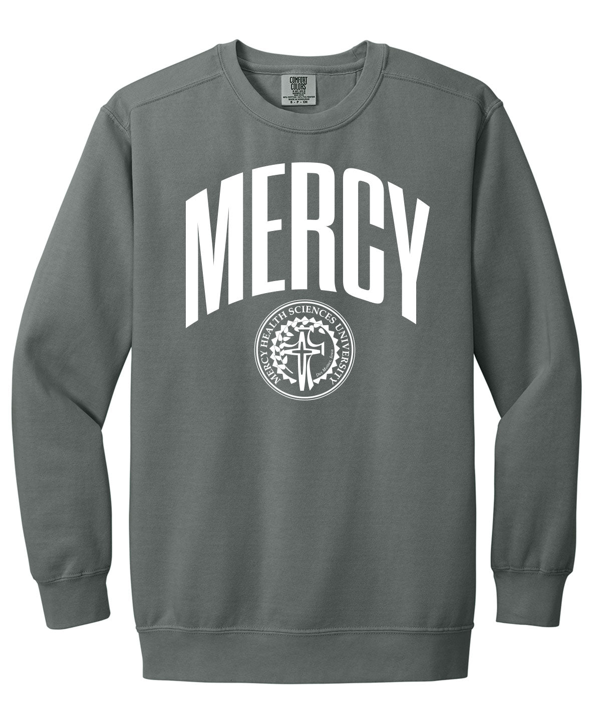 Mercy Health Sciences University Customizable Comfort Colors Crewneck Sweatshirt