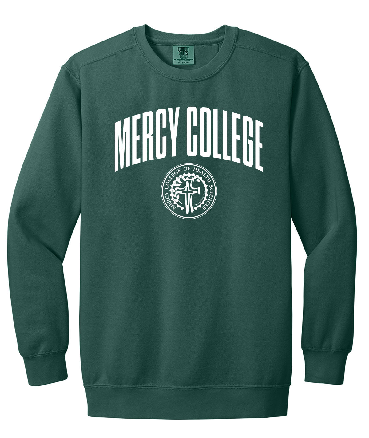 Mercy College Customizable Comfort Colors Crewneck Sweatshirt