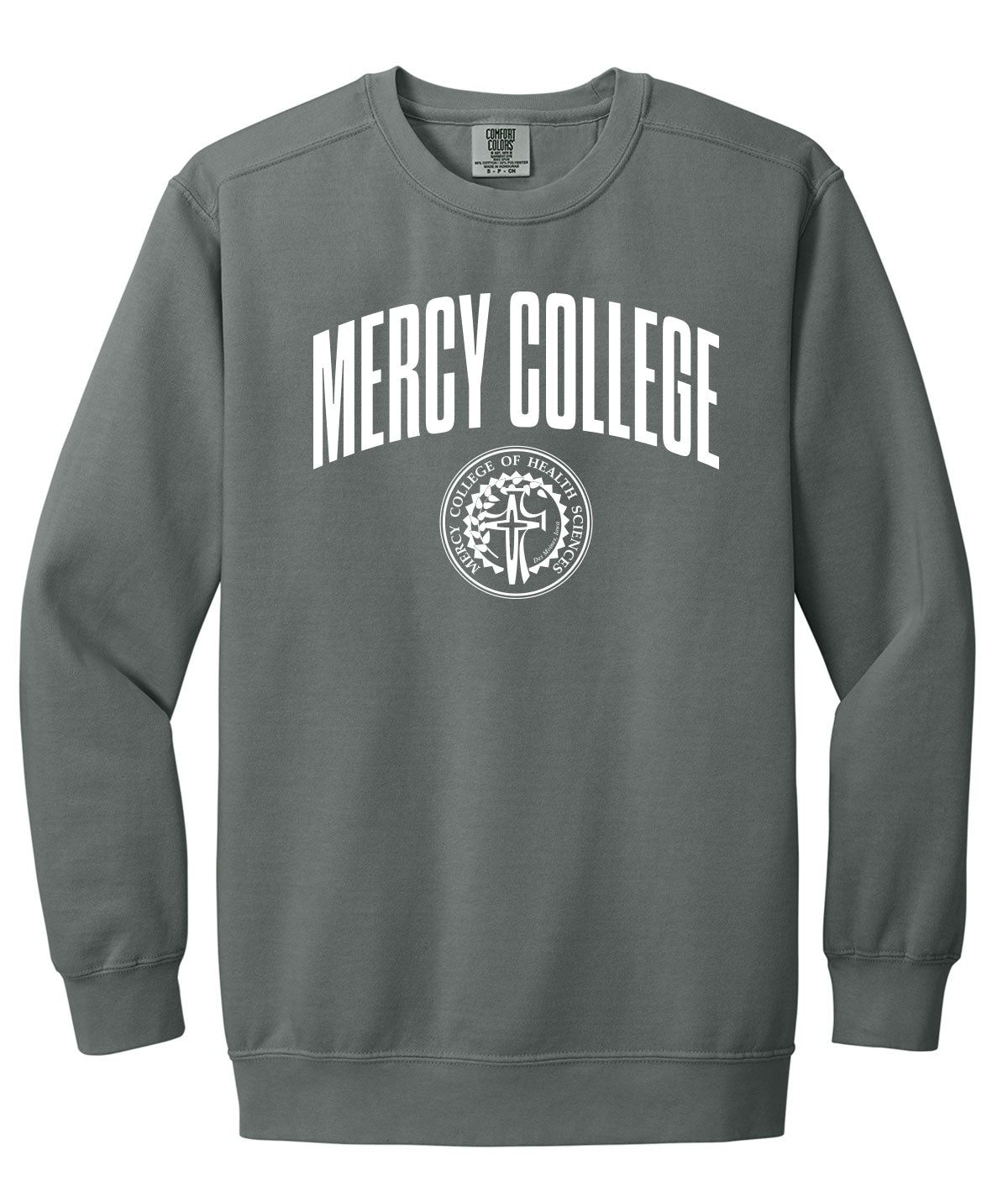 Mercy College Customizable Comfort Colors Crewneck Sweatshirt