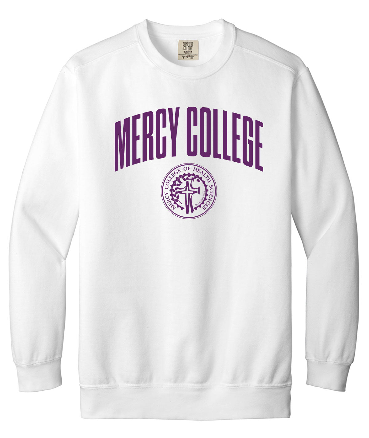 Mercy College Customizable Comfort Colors Crewneck Sweatshirt