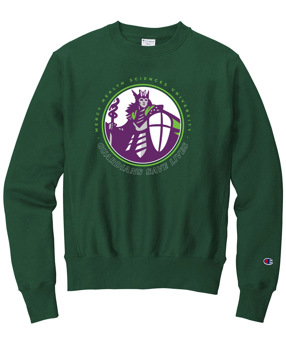 Mercy Health Sciences University Customizable Champion Crewneck Sweatshirt