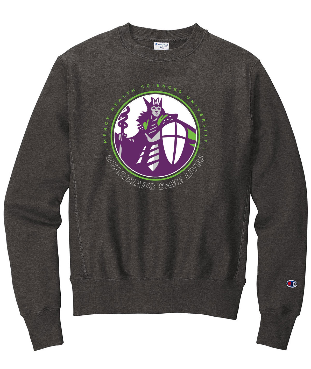 Mercy Health Sciences University Customizable Champion Crewneck Sweatshirt