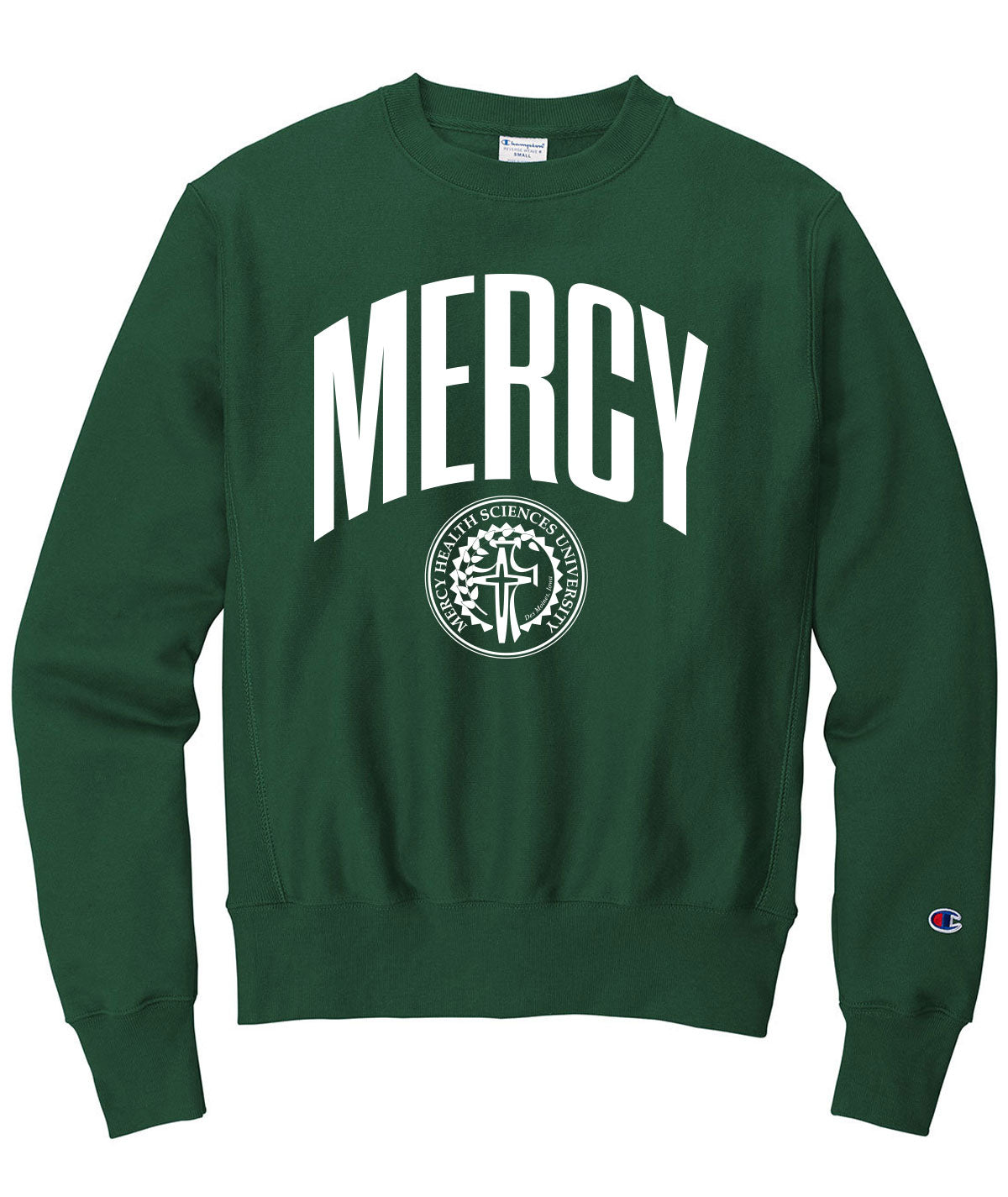 Mercy Health Sciences University Customizable Champion Crewneck Sweatshirt