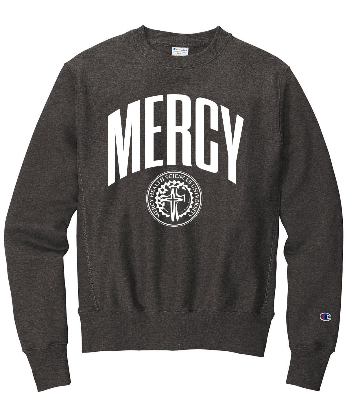 Mercy Health Sciences University Customizable Champion Crewneck Sweatshirt