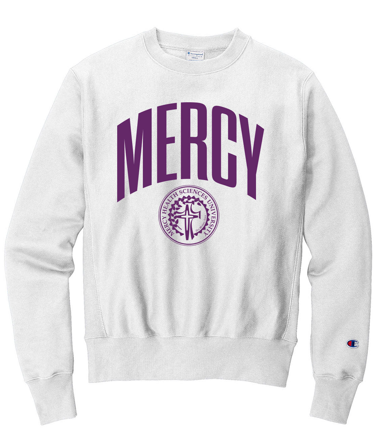 Mercy Health Sciences University Customizable Champion Crewneck Sweatshirt