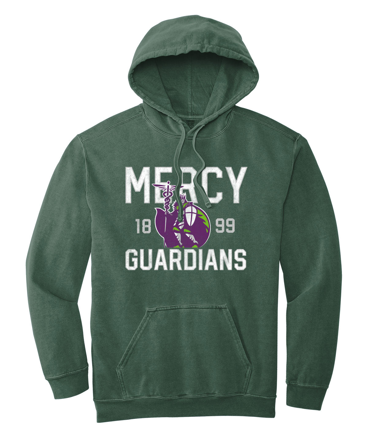 Mercy Health Sciences University Customizable Comfort Colors Hooded Sweatshirt