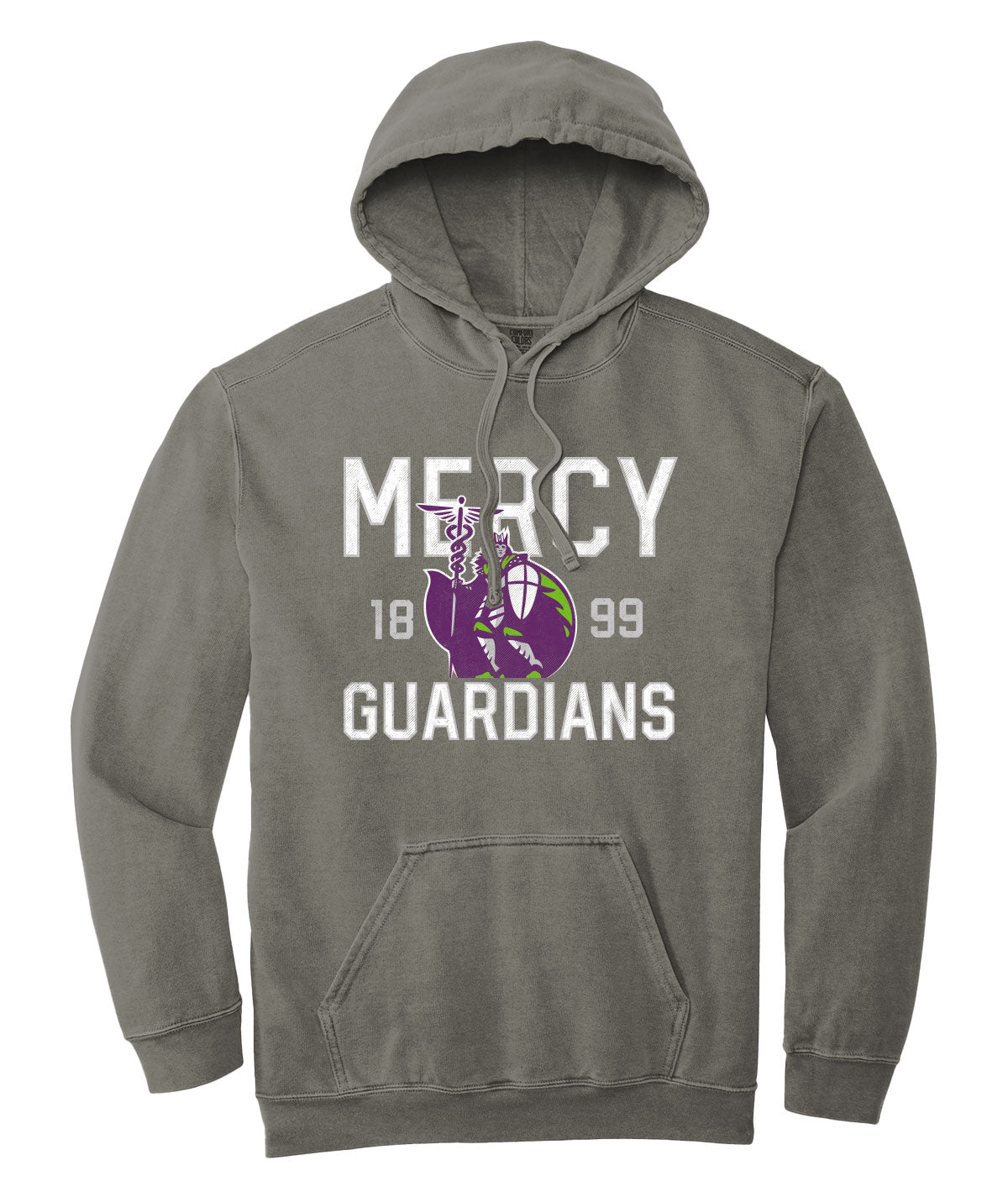 Mercy Health Sciences University Customizable Comfort Colors Hooded Sweatshirt