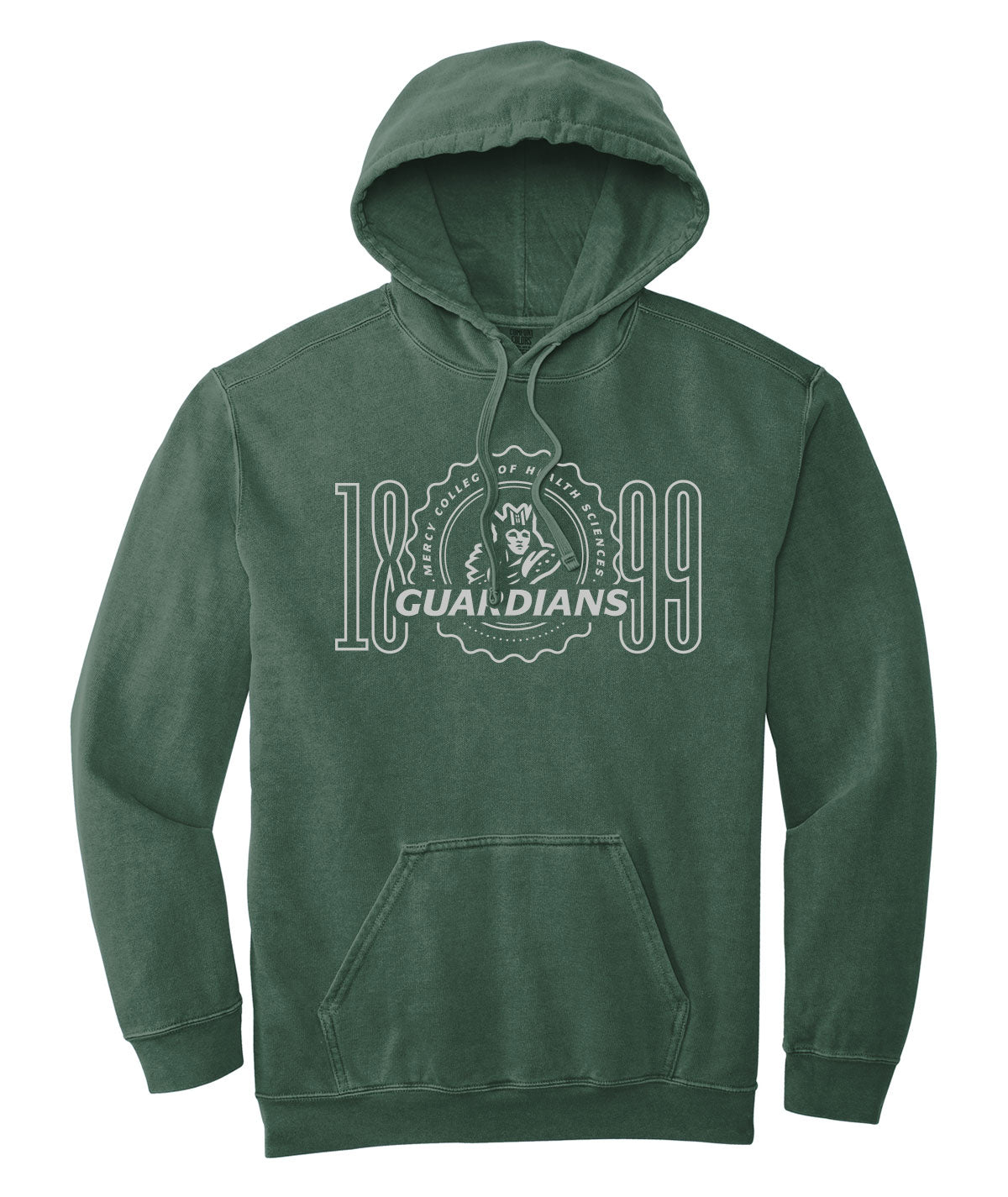 Mercy College Customizable Comfort Colors Hooded Sweatshirt