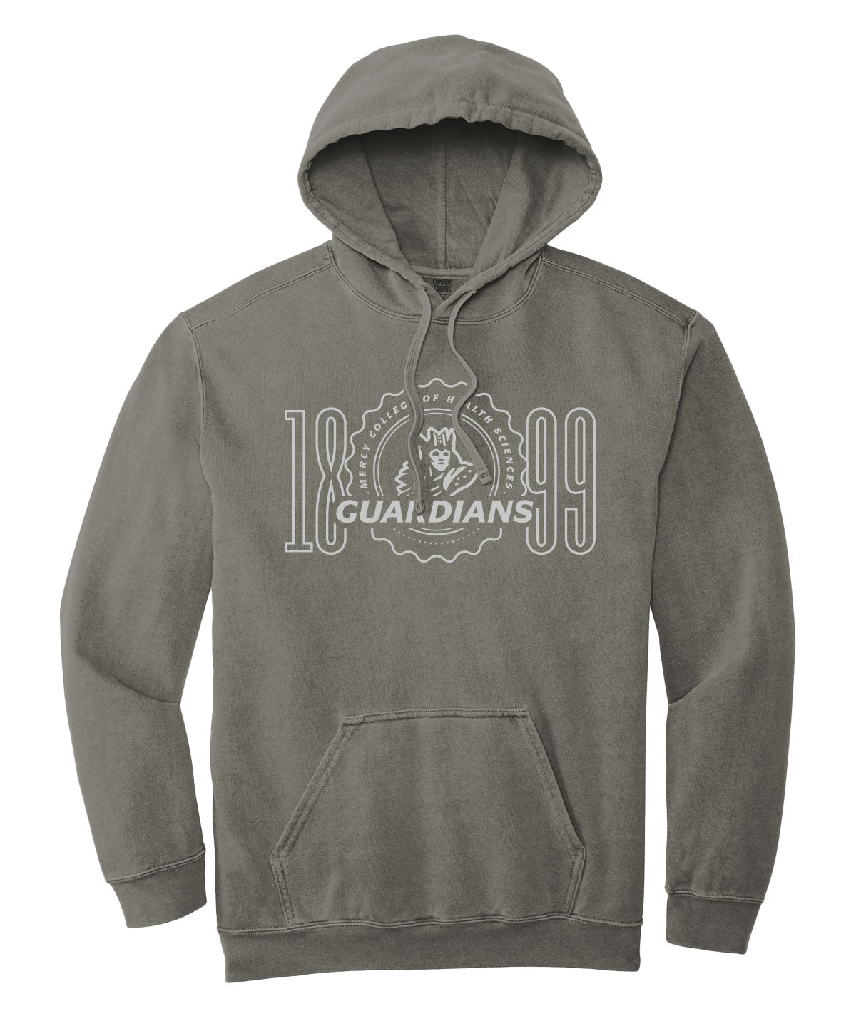 Mercy College Customizable Comfort Colors Hooded Sweatshirt