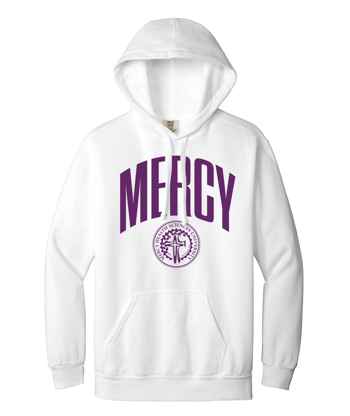 Mercy Health Sciences University Customizable Comfort Colors Hooded Sweatshirt