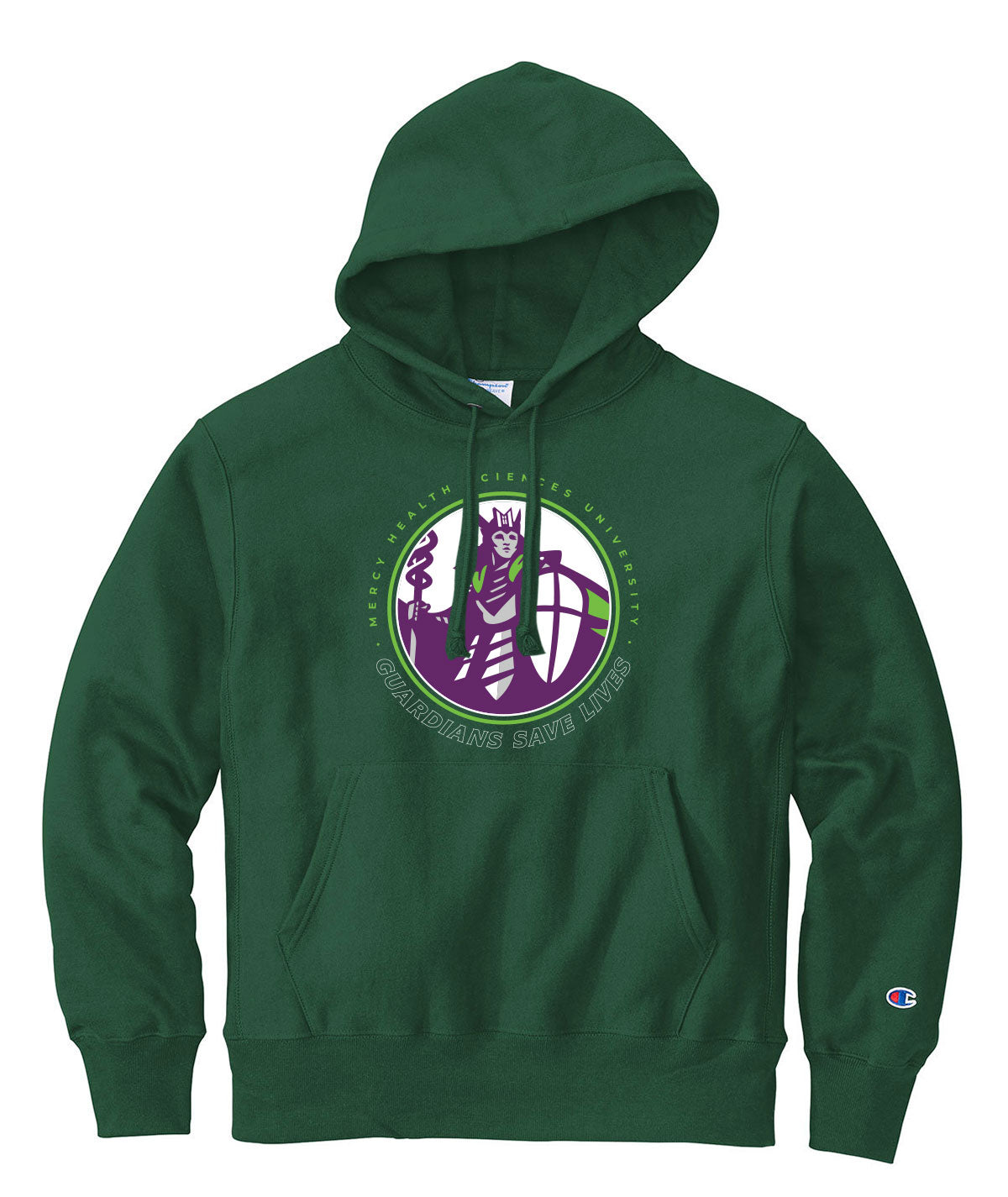 Mercy Health Sciences University Customizable Champion Hoodie