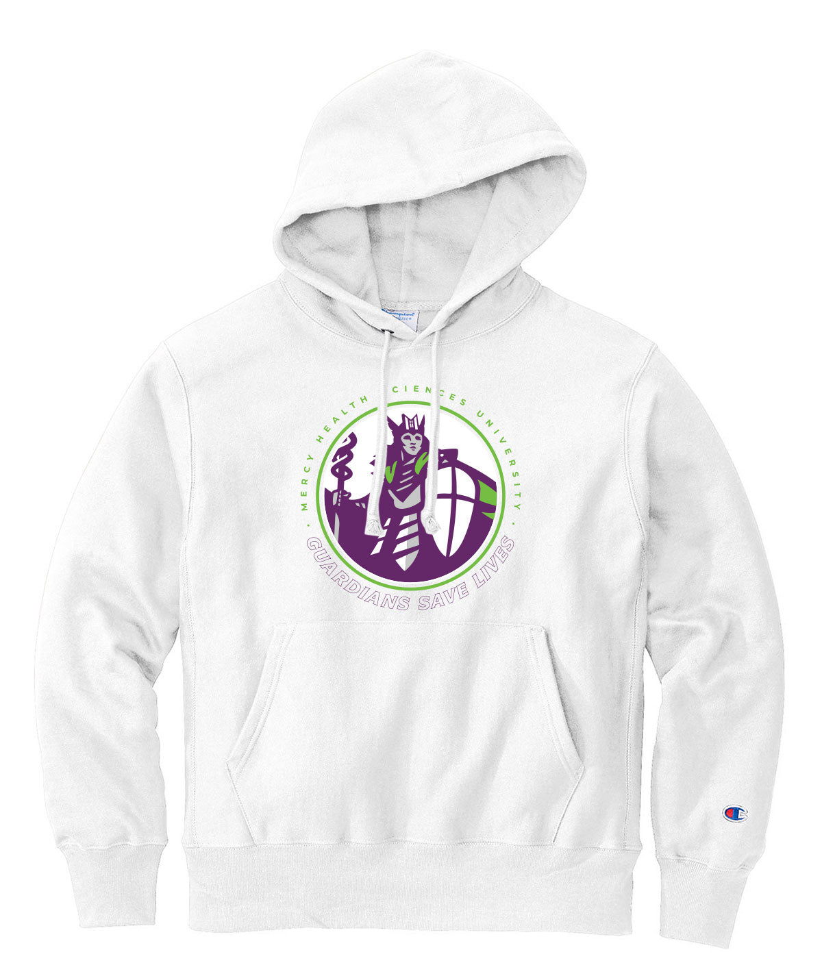Mercy Health Sciences University Customizable Champion Hoodie