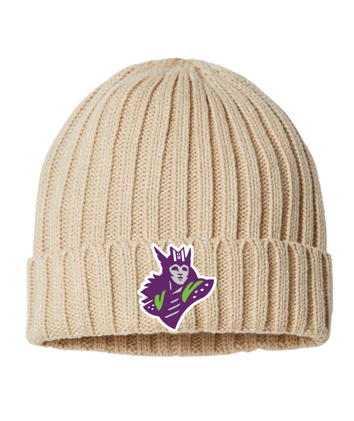 Mercy College Cable Knit Beanie