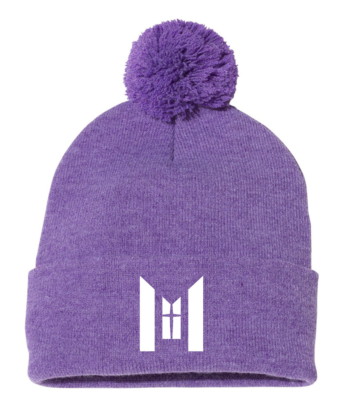 Mercy College Sportman Pom Beanie