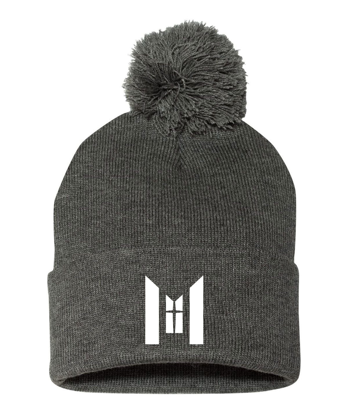 Mercy College Sportman Pom Beanie