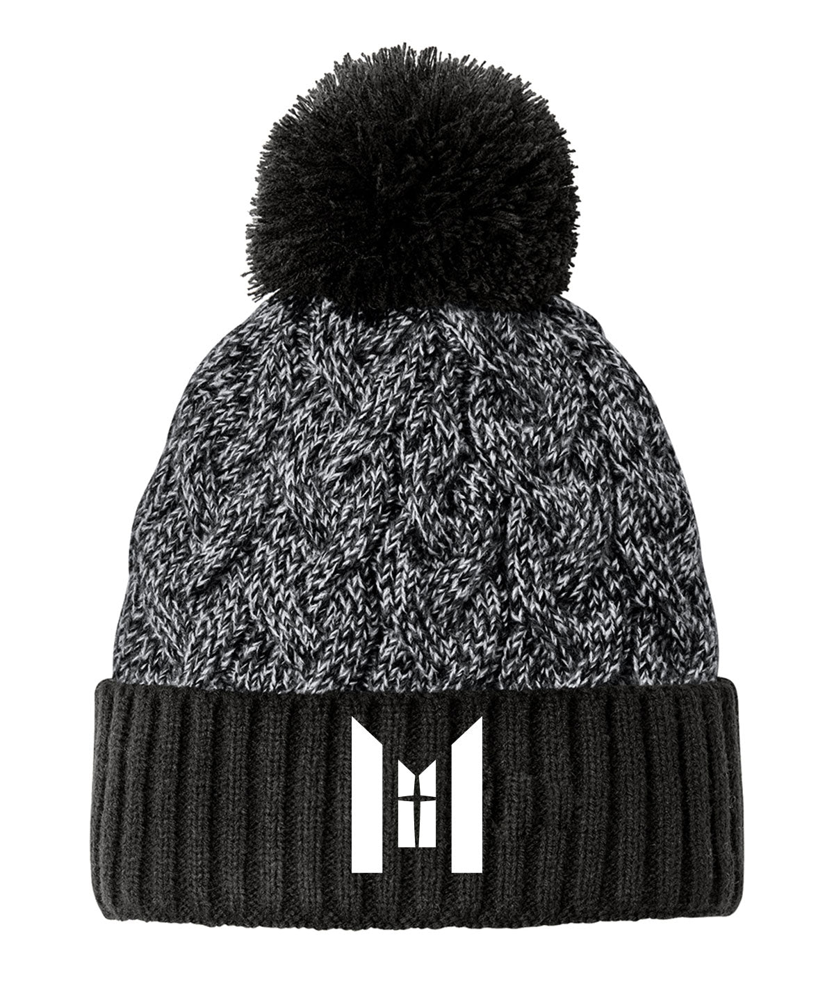 Mercy College New Era Marled Knit Beanie